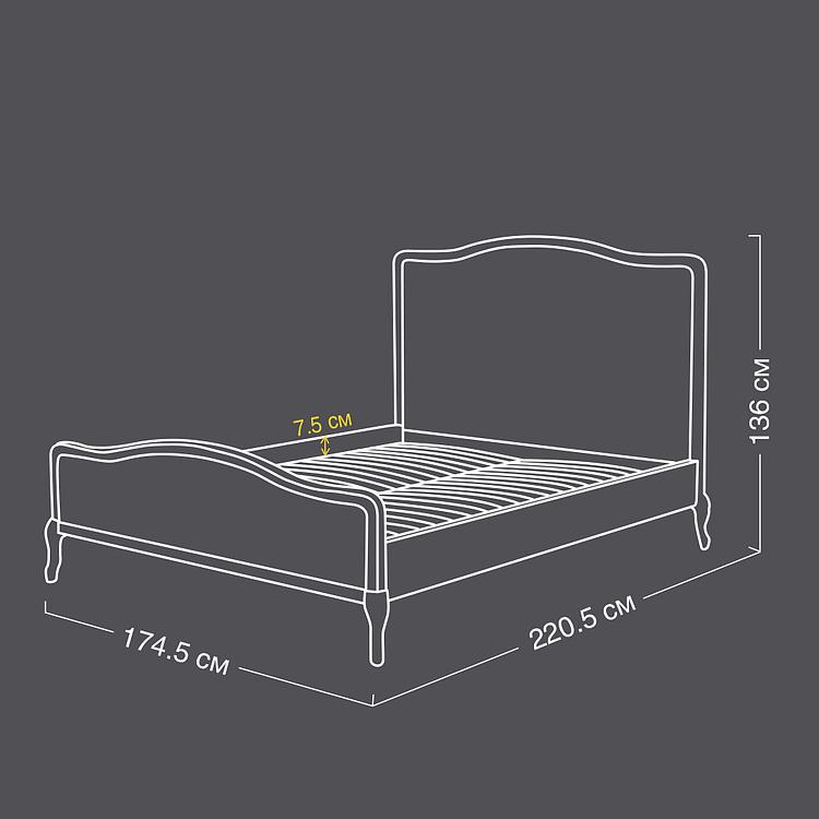 Полутороспальная кровать Леа Lea Bed