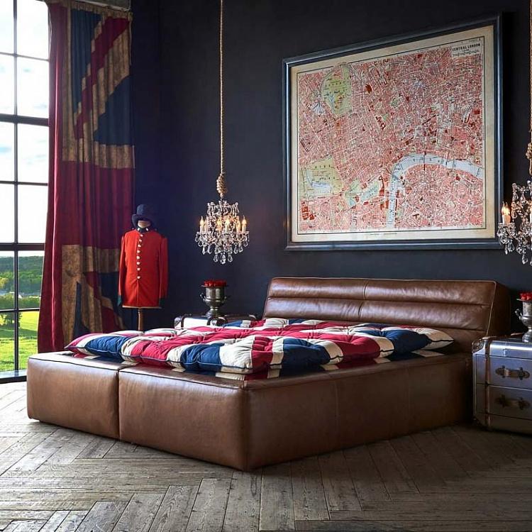 Картина-принт Карта Лондона, L Map London Large