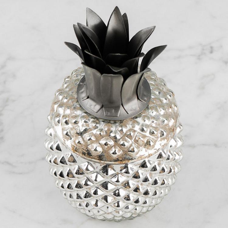 Шкатулка Ананас Pineapple Box Silver