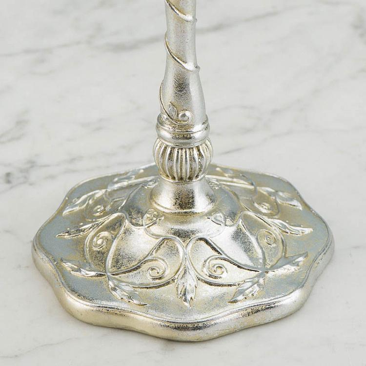 Настольное ручное зеркало на ножке Элегантность Elegant Hand Mirror On Base Champagne