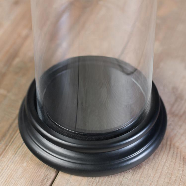 Стеклянный клош с основанием 3 Globe 3 And Socle D13 cm