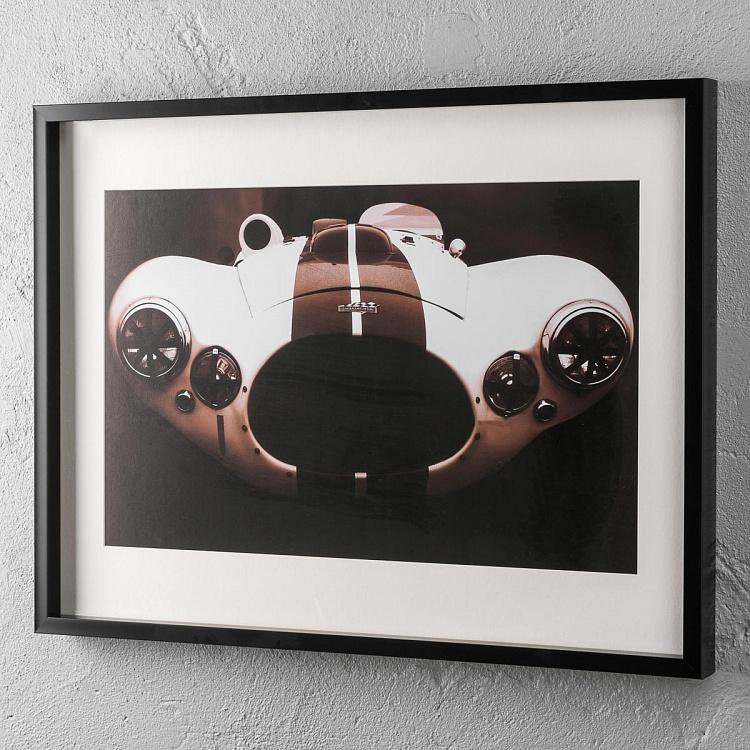Фото-принт в чёрной раме Каннингем 1952 1952 Cunningham Car, Black Box Frame