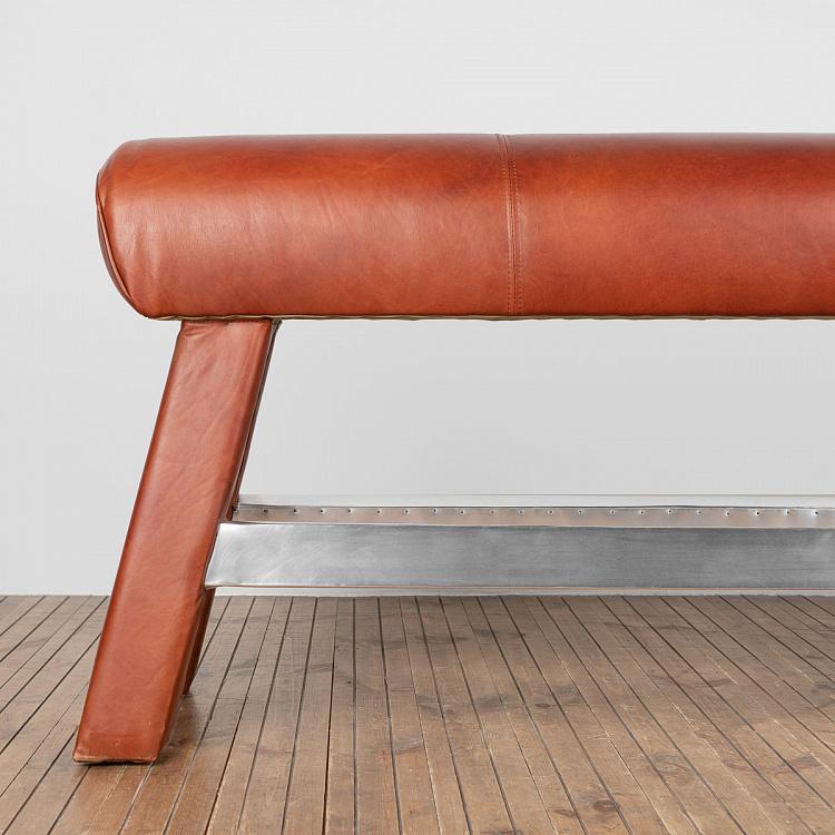 Барный стул Гимнастический конь, трехместный Gym Horse Barstool Triple