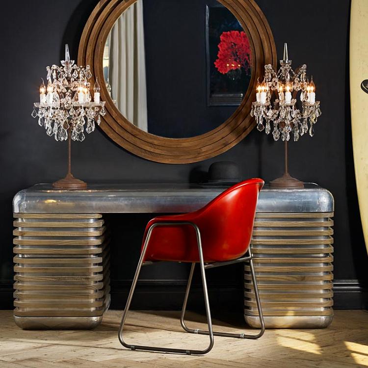 Картина-принт Красное растение, серия Морская жизнь Sealife Red Flat