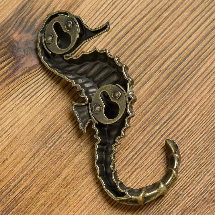 Крючок металлический Морской конёк Metal Seahorse Hook