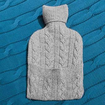 Cashmere Hot Water Bottle Light Grey