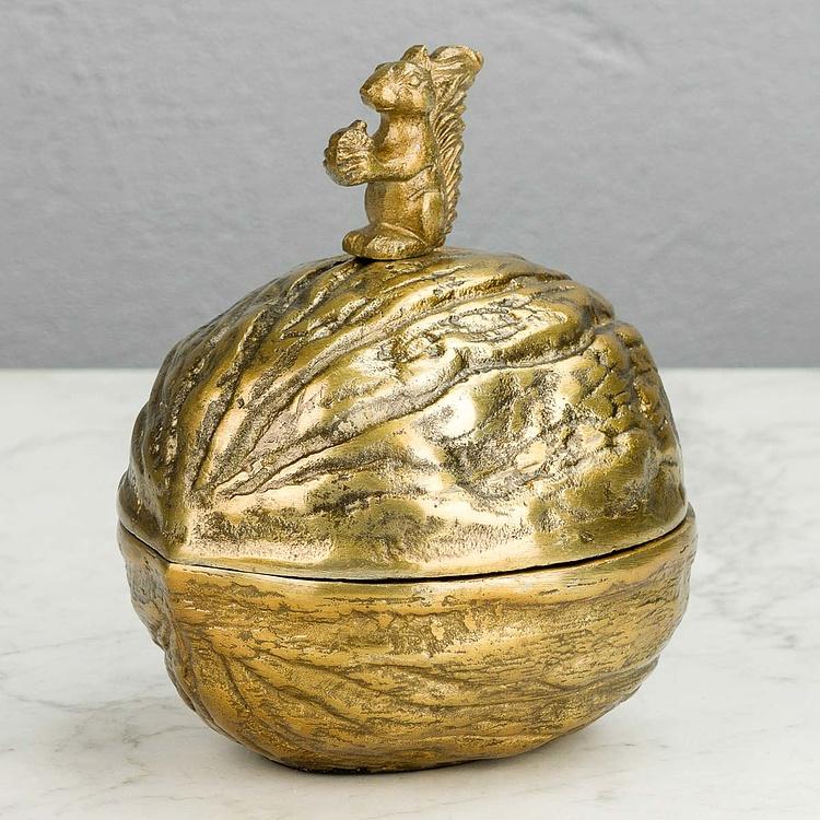 Шкатулка Белка и орех Nut Box With Squirrel