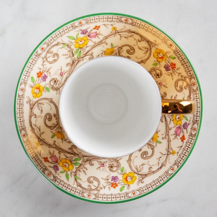 Кофейная пара Reflect Minton 3 золото Reflect Minton 3 Gold