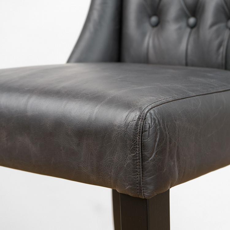 Барный стул Кровавая Мэри, чёрные ножки Bloody Mary Barstool, Oak Black