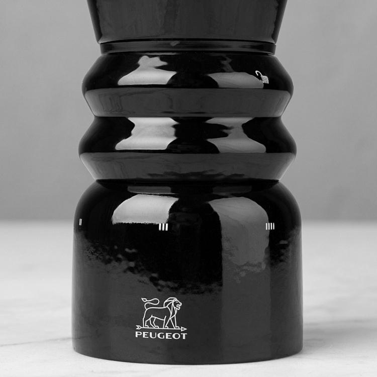 Электрическая мельница для перца Париж, чёрный лак Paris Electric Pepper Mill Black Gloss