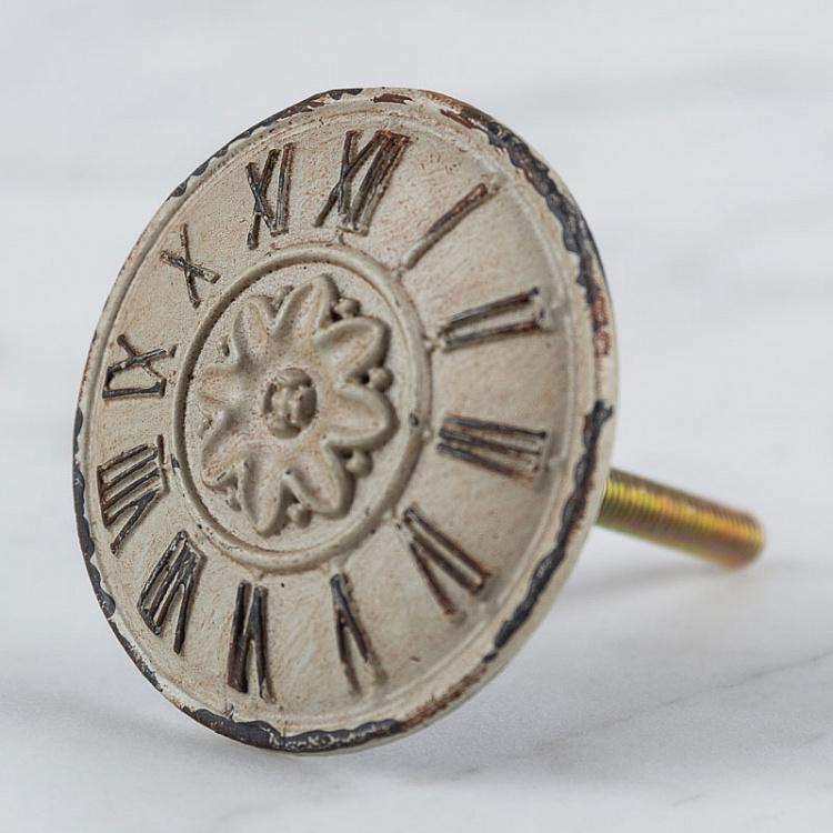 Мебельная ручка-кнопка Старинные часы Vintage Clock Knob