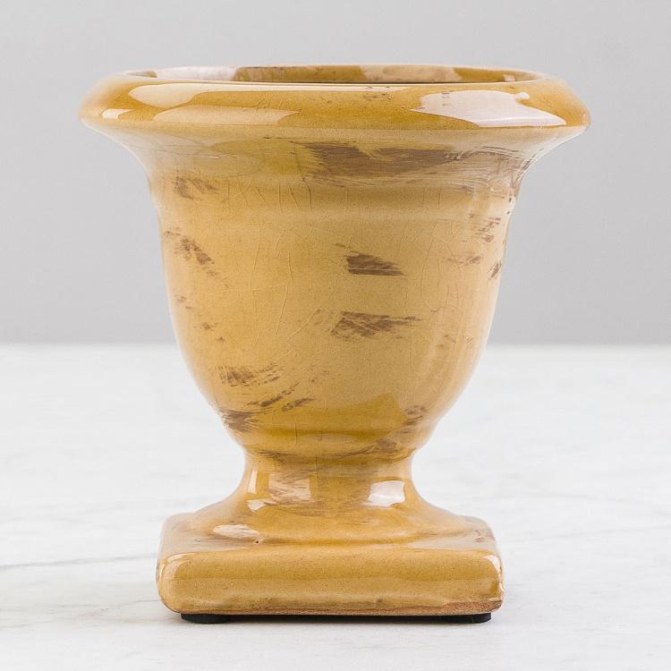 Горчичная мини-ваза Медичи, S Medicis Vase Mustard Small
