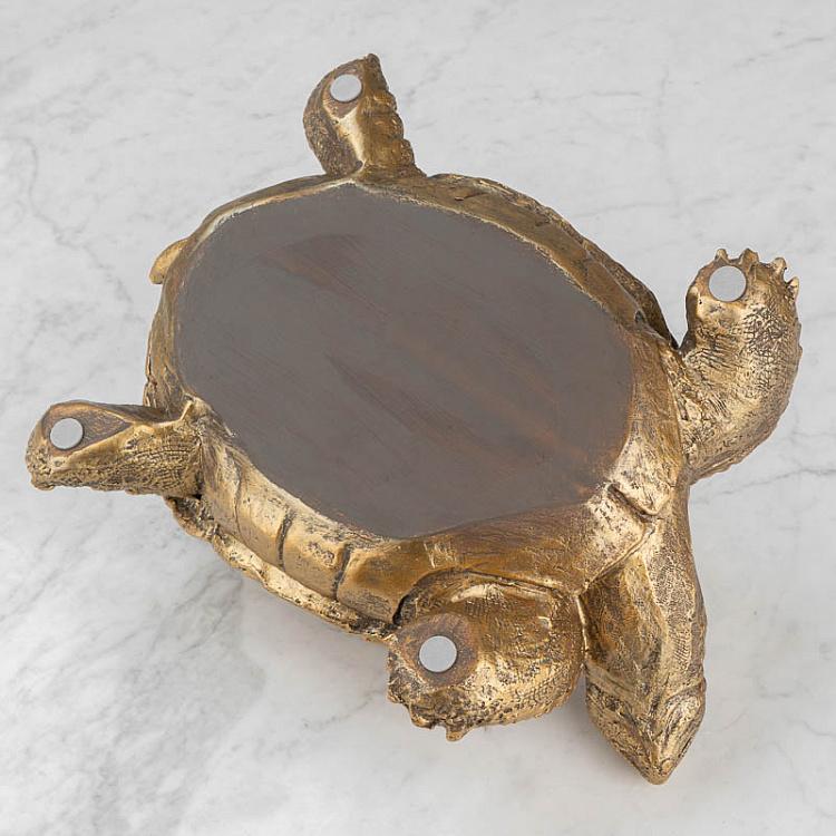 Статуэтка Золотая черепаха Antique Gold Turtle