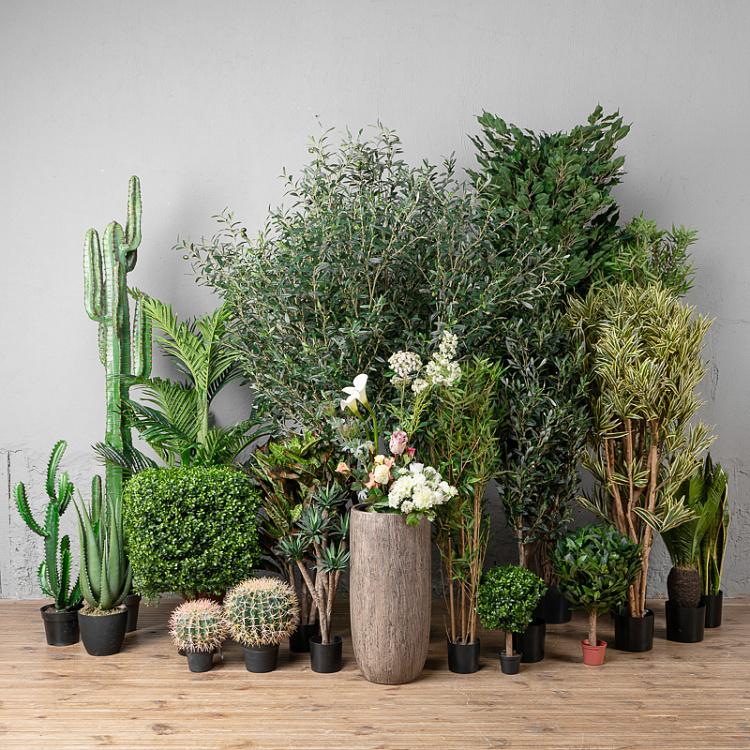 Искусственный кактус Баррель 27 см Barrel Cactus 27 cm