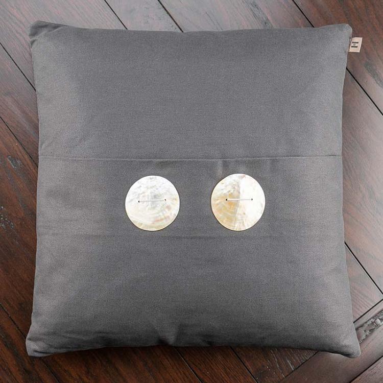 Декоративная льняная подушка 84 84 Cushion