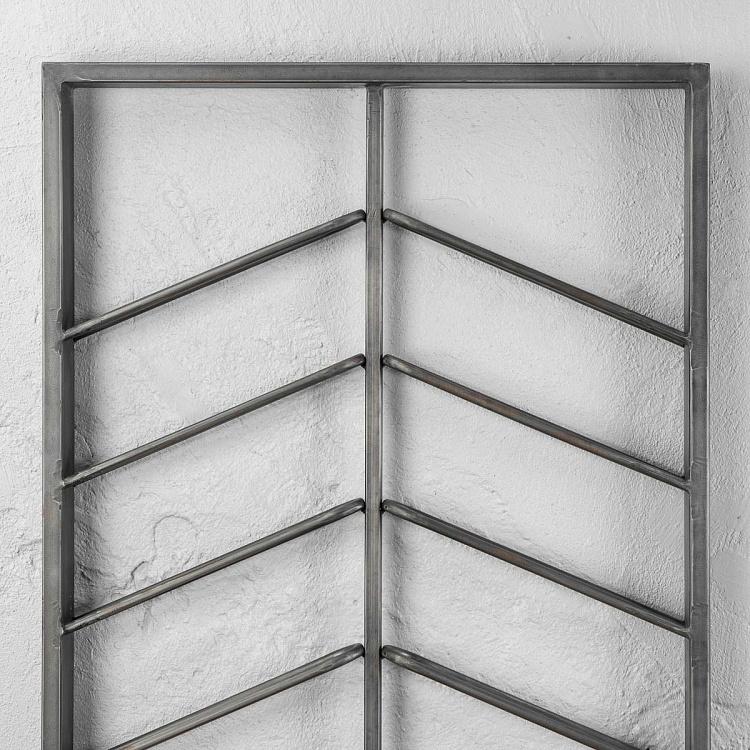 Подставка для бутылок настенная Wall Iron Bottles Holder