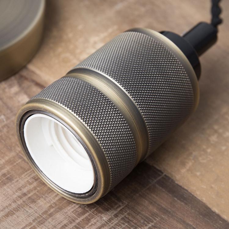 Подвесной светильник-патрон Мик, бронза Hanging Lamp Base Mick, Bronze E27