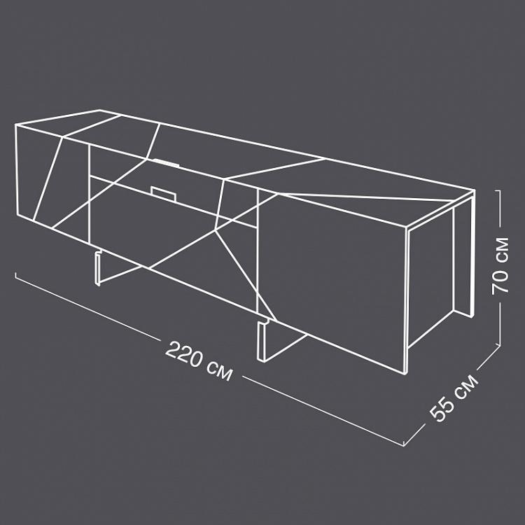Комод-тумба под телевизор Остия Ostia Sideboard