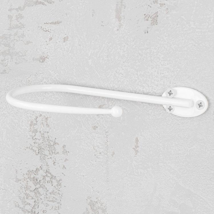 Держатель для шторы Элегант Ост белый Elegant Ost Curtains Holder White