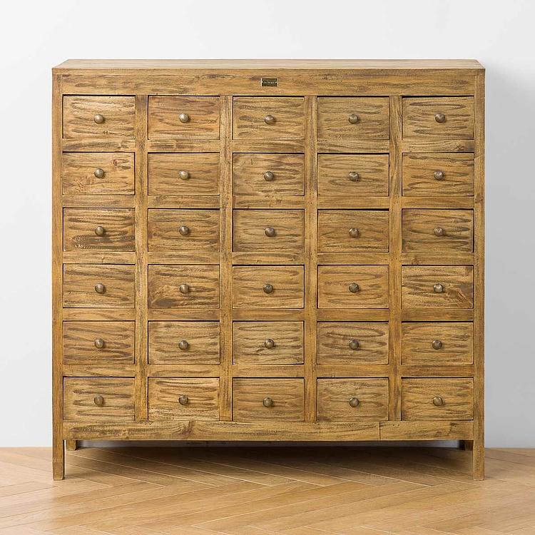 Комод с тридцатью ящиками Мерсери Mercerie Sideboard With 30 Drawers