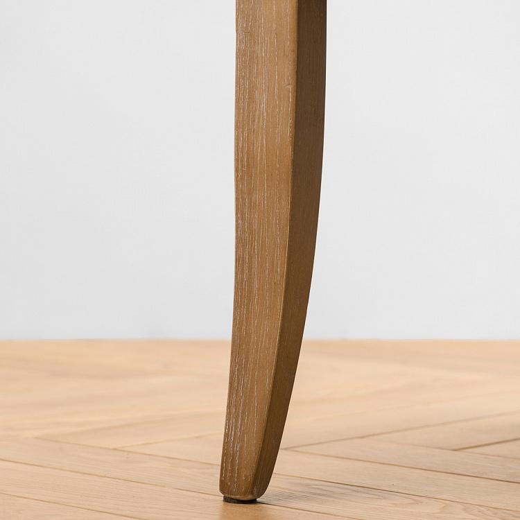 Стул Мами с заклёпками, песочные ножки Mami Dining Chair With Studs, Oak Sandwashed