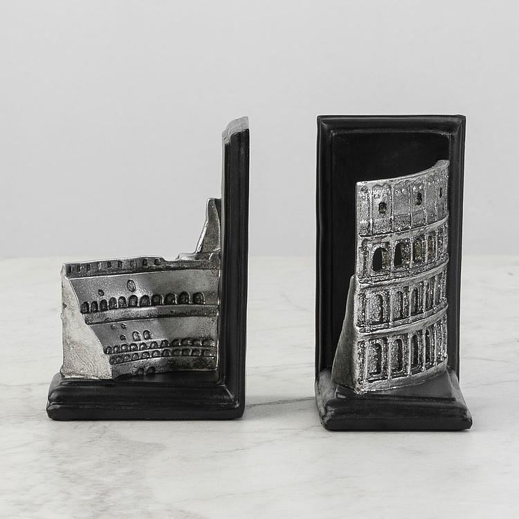 Набор из двух держателей для книг Колизей Bookend Colosseum