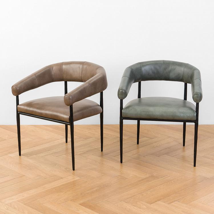 Стул Дьепп Dieppe Chair, Black Matt Metal RM