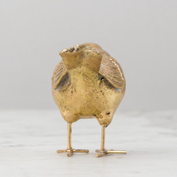 Статуэтка Золотая птица головой вниз Golden Bird Head Down Figurine