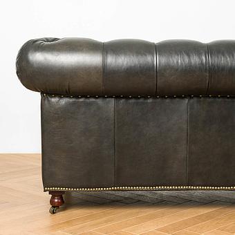 Трёхместный диван Regent 3 Seater RM натуральная кожа Old Kaprys