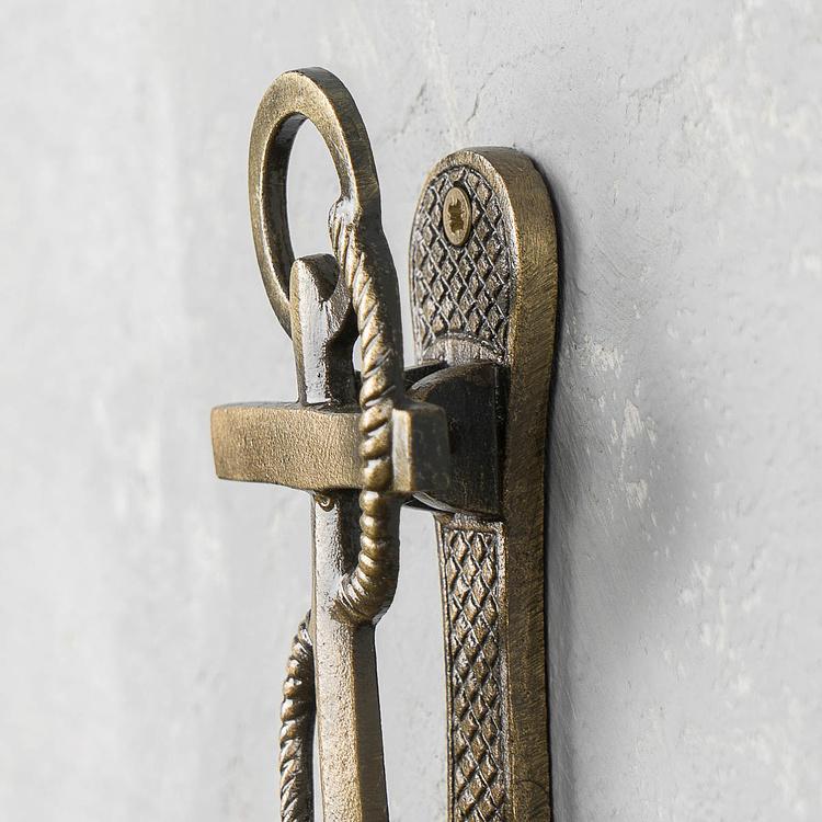 Дверной молоток Морской якорь Anchor Nautical Door Knocker