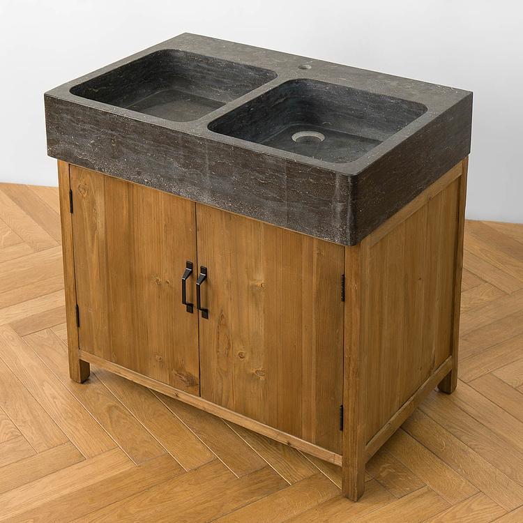 Кухонный гарнитур с 2 раковинами Карелия Karelia Kitchen Unit DB