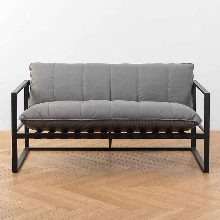 Двухместный садовый диван Риф Reef 2 Seater, Black