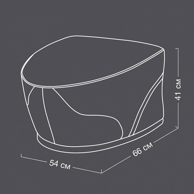 Пуфик Сэдл Saddle Footstool