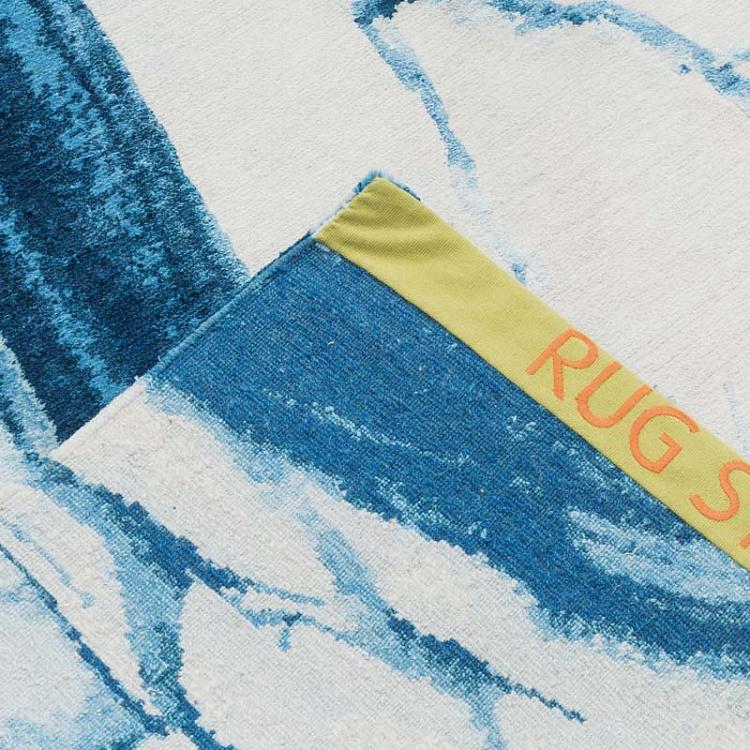 Ковёр с коротким ворсом Синие попугаи Parrots Blues