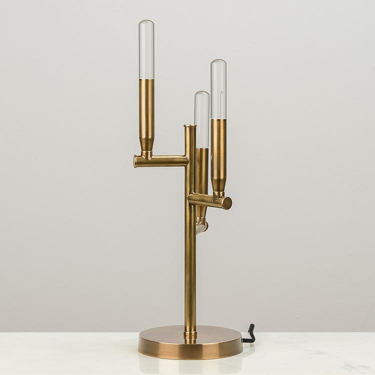 Настольная лампа в виде золотого канделябра Golden Candelabrum Table Lamp