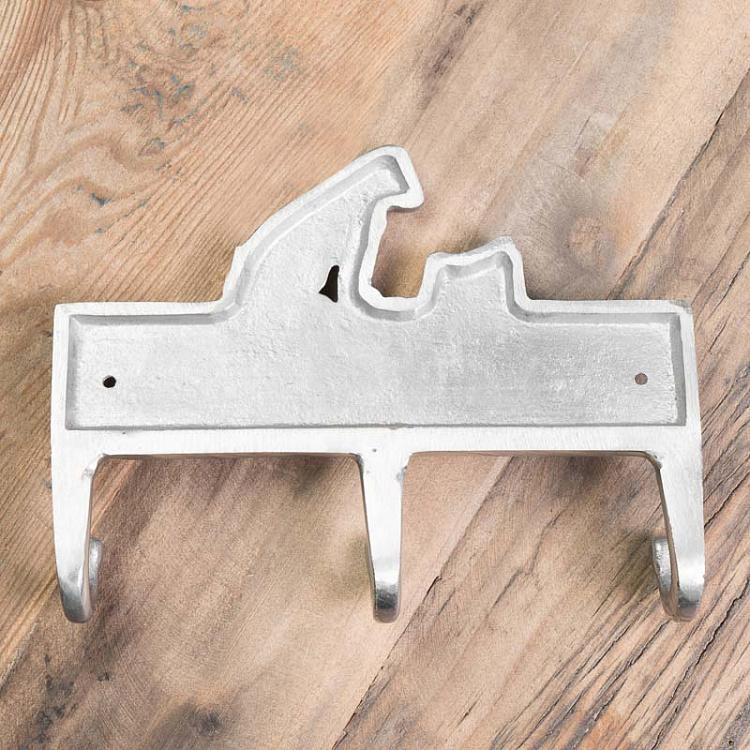 Трёхместная настенная вешалка Мой поводок Coat Rack My Leash