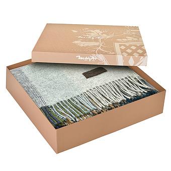 Плед Arequipa Plaid Grey Brown Blue 120x180 cm