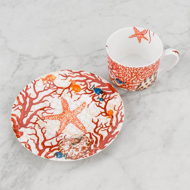 Чайная пара Море Mare Tea Cup And Saucer