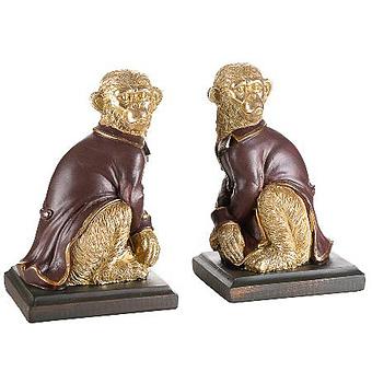Bookend Monkeys