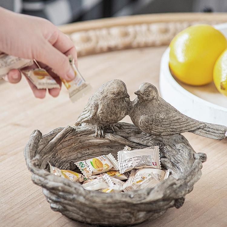 Подставка для мелочей Птицы на гнезде Ziva Nesting Bird Dish