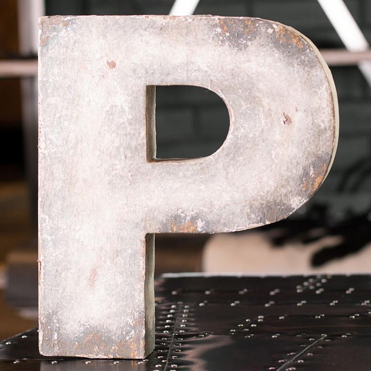 Декоративная буква P, S Uncle David Letter P Small
