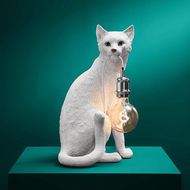Настольная лампа с кошкой Шушу Table Lamp Cat Chouchou