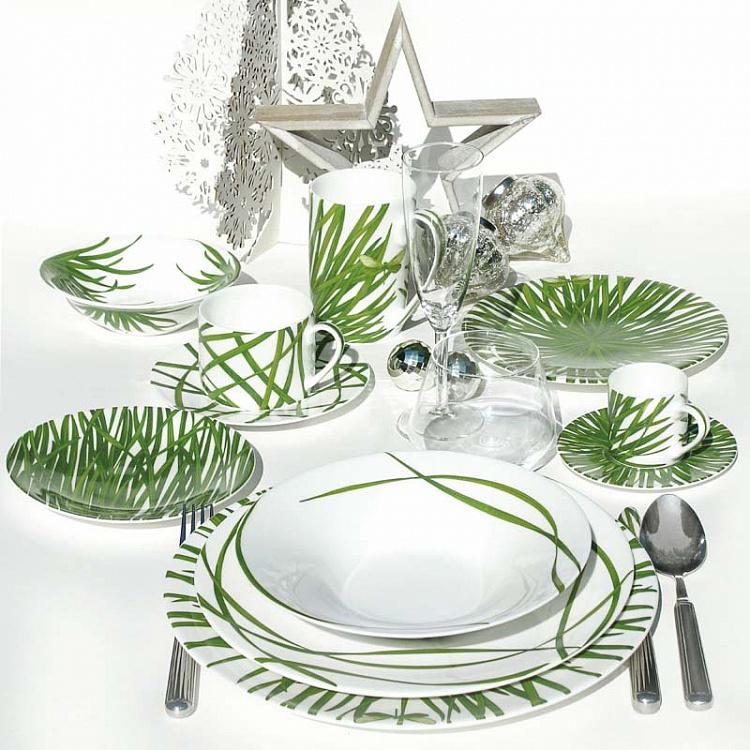 Обеденная тарелка Зелёная жизнь Life In Green Dining Plate