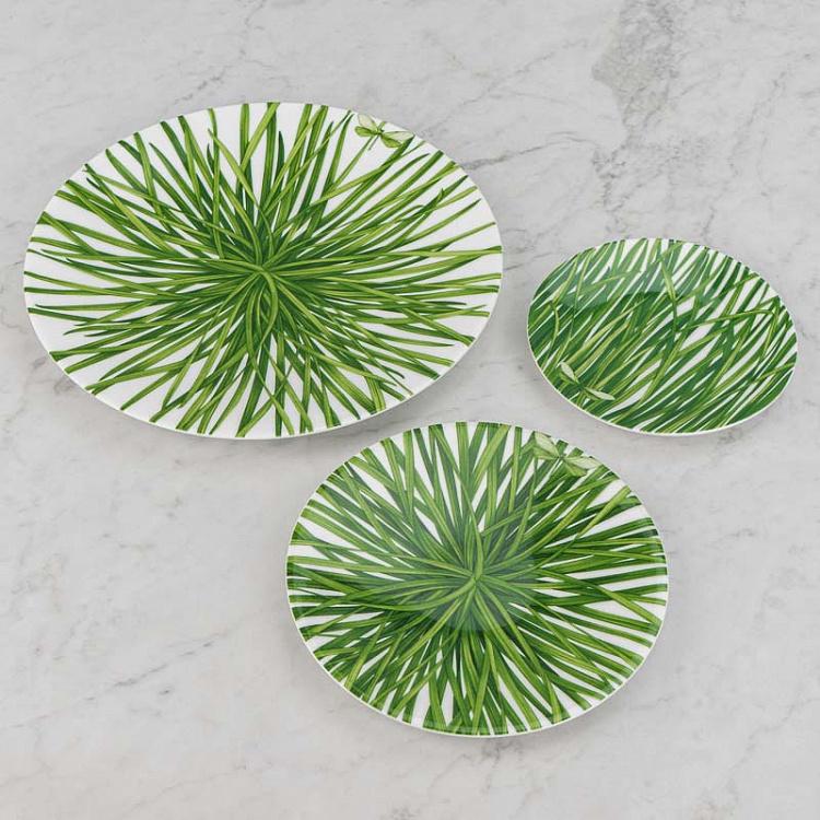 Сервировочная тарелка Зелёная жизнь Life In Green Serving Plate