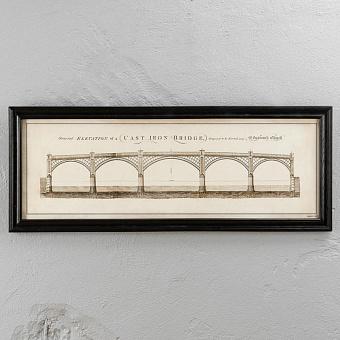 Architectural Iron Bridge Natural Large