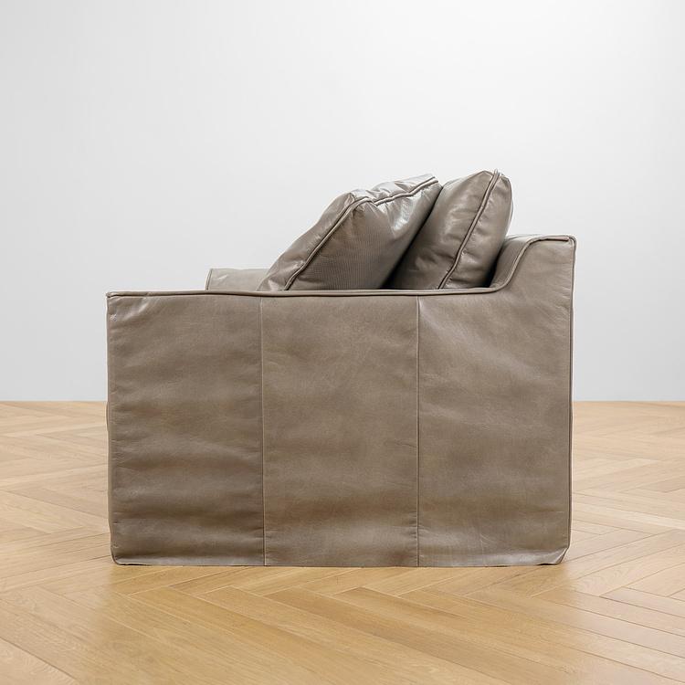 Трёхместный кожаный диван Луизиана Louisiana 3 Seater Leather RM