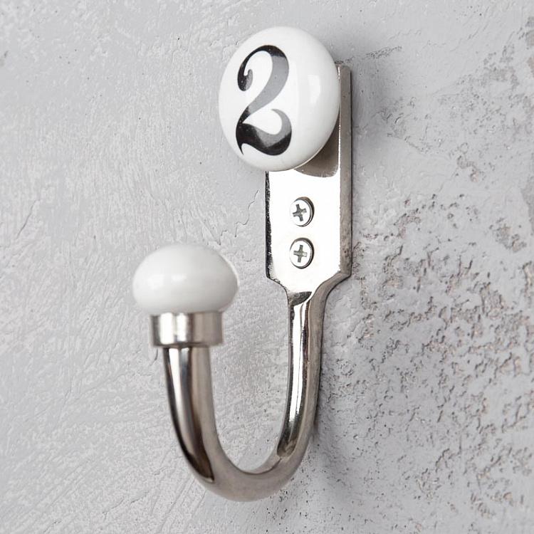 Крючок с цифрой 2 Number Hook 2