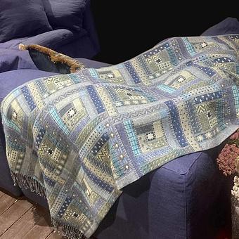 Плед Baltimora Plaid Green 130x180 cm