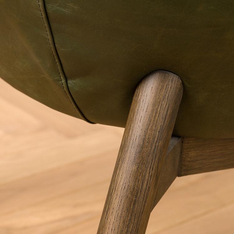 Кресло Жюли, ножки цвета тёмный ясень Julie Armchair, Ash Brown