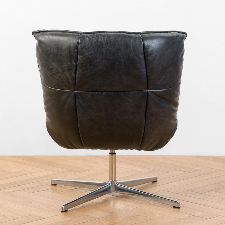 Рабочее кресло Центр, серебристый металл Center Swivel Office Chair, Silver Metal Base RM